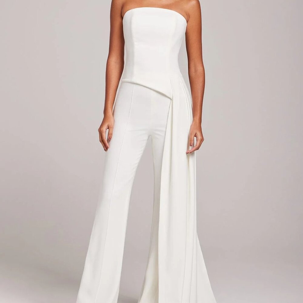 Nadine Merabi Faye white top and charlotte white pants! BUNDLE DEAL! SHIPS ASAP!